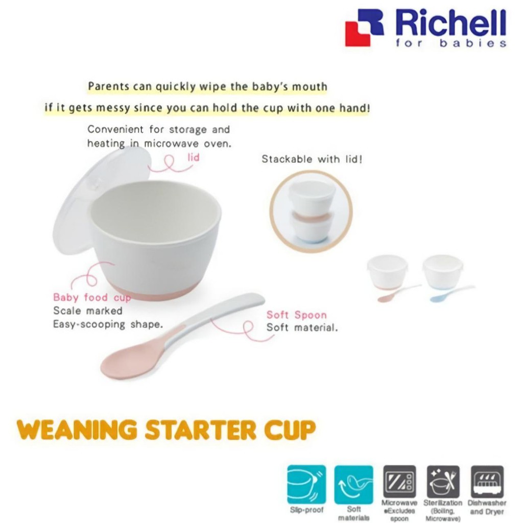 Richell Weaning Starter Cup 160ml - R99190