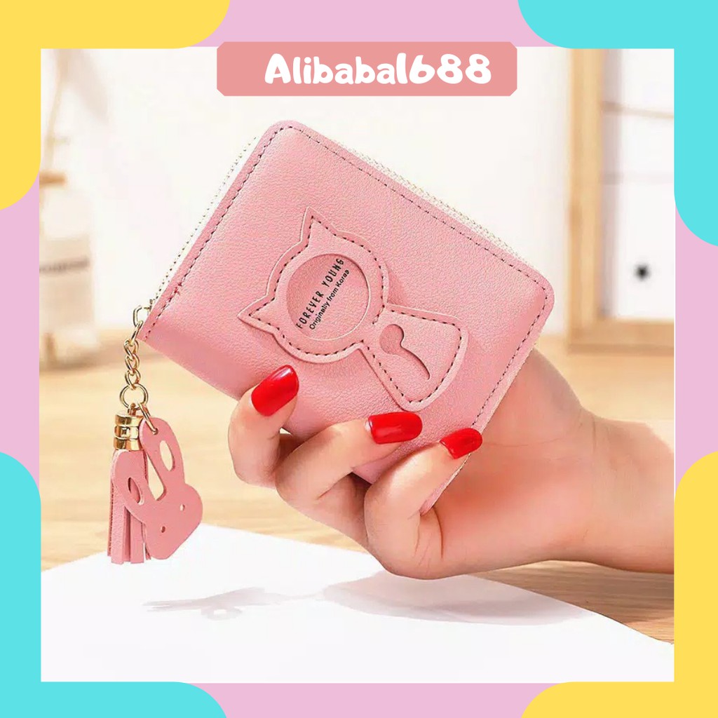 *ALIBABA1688*COD DOMPET WANITA KOREAN FASHION TRENDY FASHION WALLET