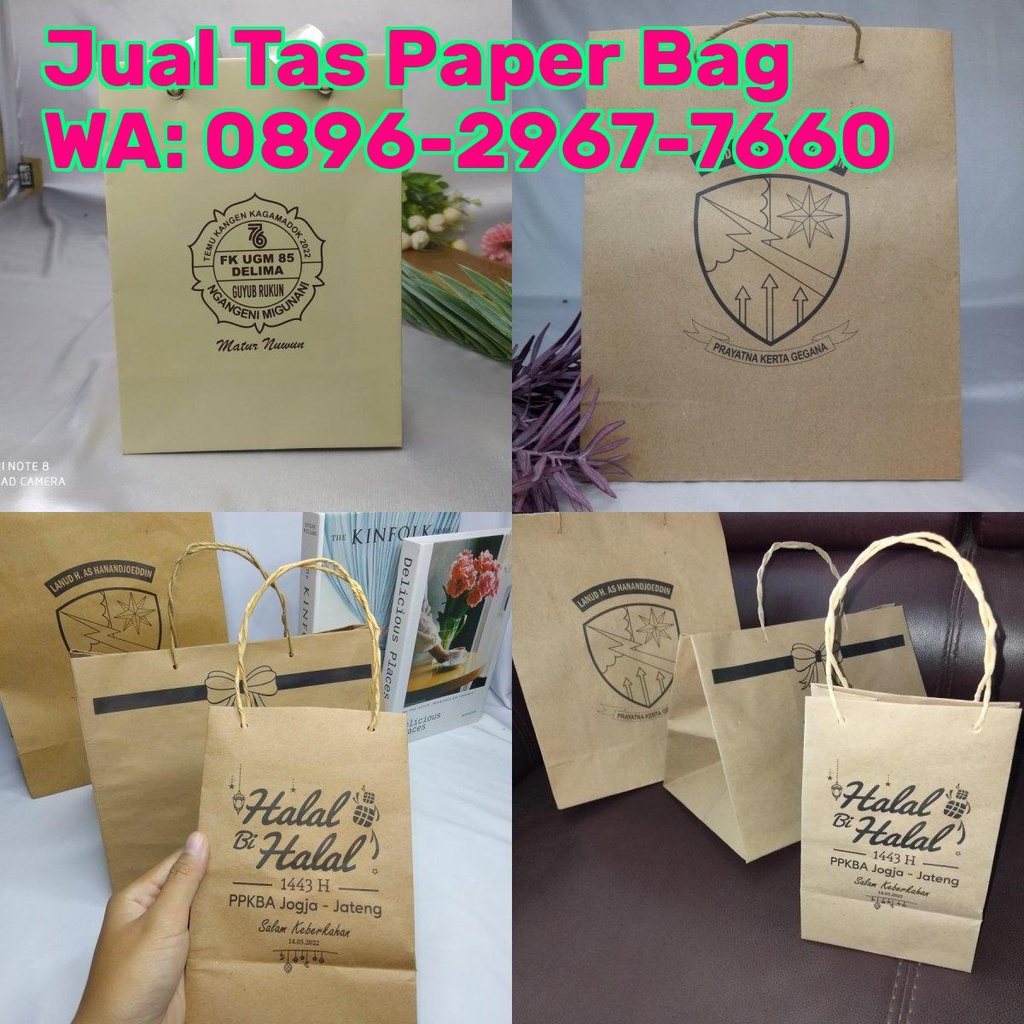 Jual Ukuran Paper Bag Makanan Jual Paper Bag Sidoarjo Shopee Indonesia