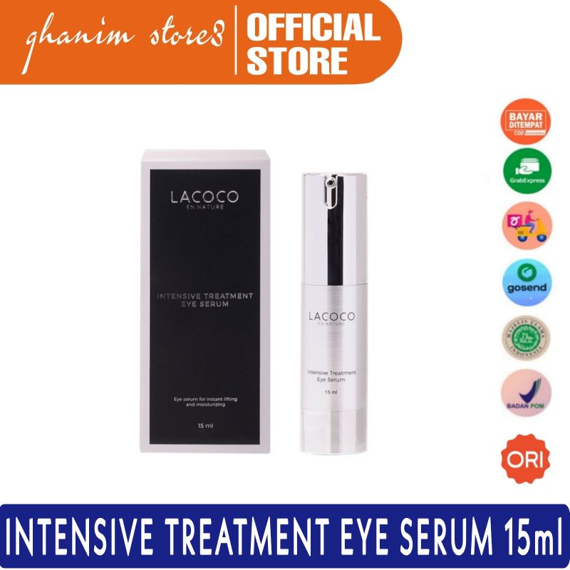 (LANGSUNG DIKIRIM) Lacoco Intensive Treatment Eye Serum 15ml / Lacoco Eye Serum / Lacoco Cosmetic / 