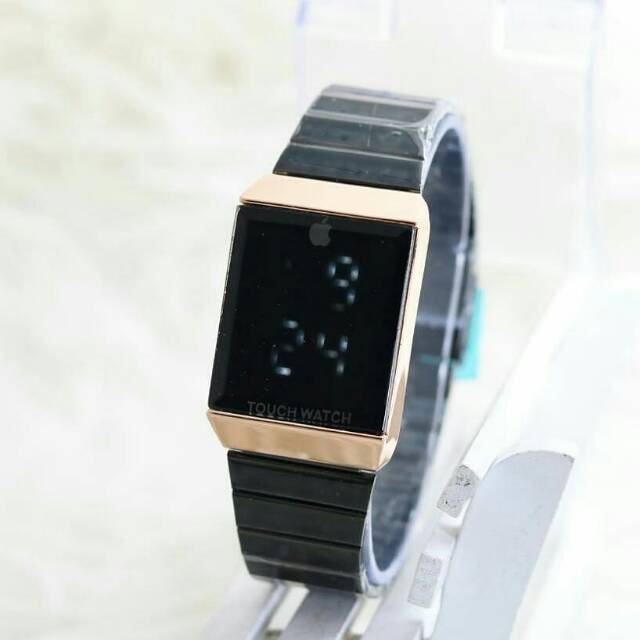JAM TANGAN FASHION WANITA DIGITAL STAINLESS + BOX & BATU BATRE CADANGAN