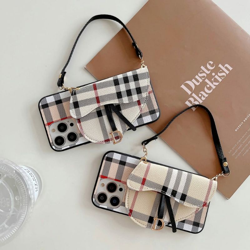[READY STOCK] Case IPHONE 13 12 11 Pro Max 13 12 11 Pro 13 12 11 Casing Dompet+Tali Mewah Cantik Uni