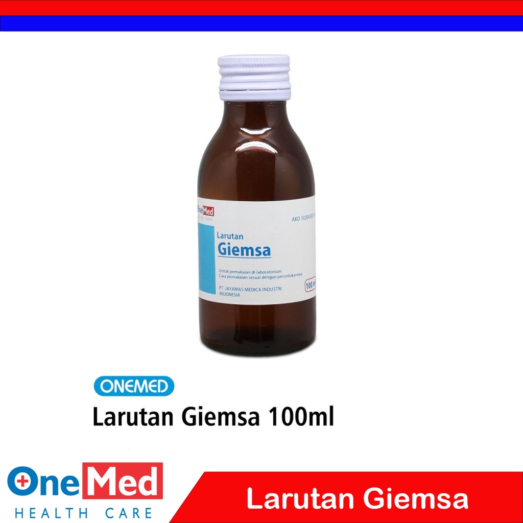 Larutan Giemsa OneMed 100 Ml