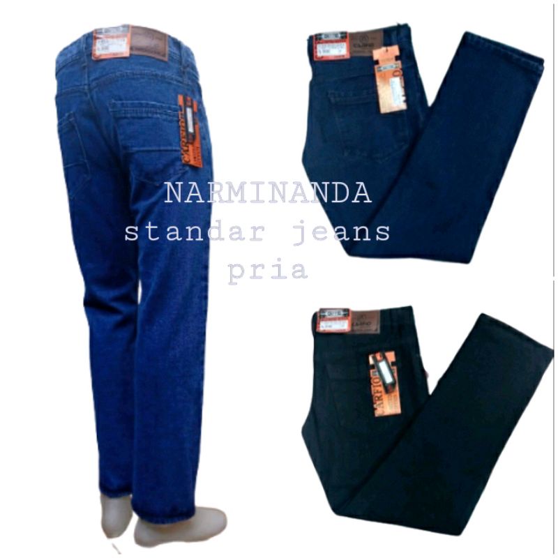 NEW CELANA PANJANG JEANS PRIA STANDAR /NON STREET