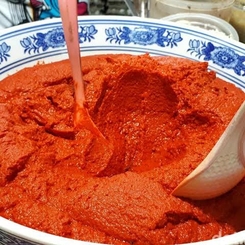 

Sambal-Aneka- Cabe Merah Giling Halus -Aneka-Sambal.