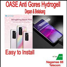 OASE ANTI GORES HYDROGEL ROCK SPACE DEPAN BELAKANG SCREEN PROTECTION ORIGINAL