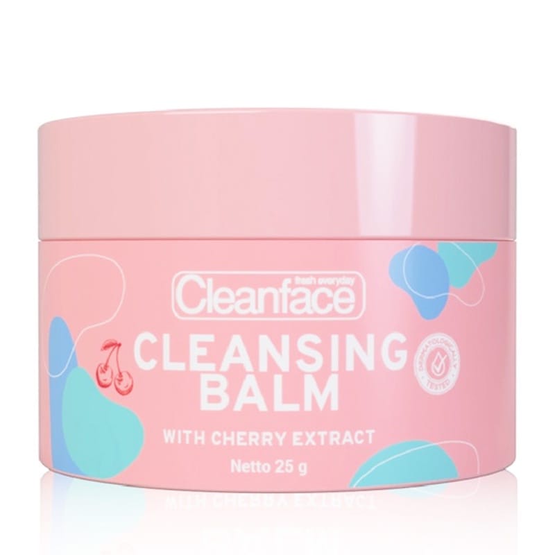 CLEANFACE CLEANSING BALS 25GR PEMBERSIH MAKE UP WAJAH WANITA REMOVER