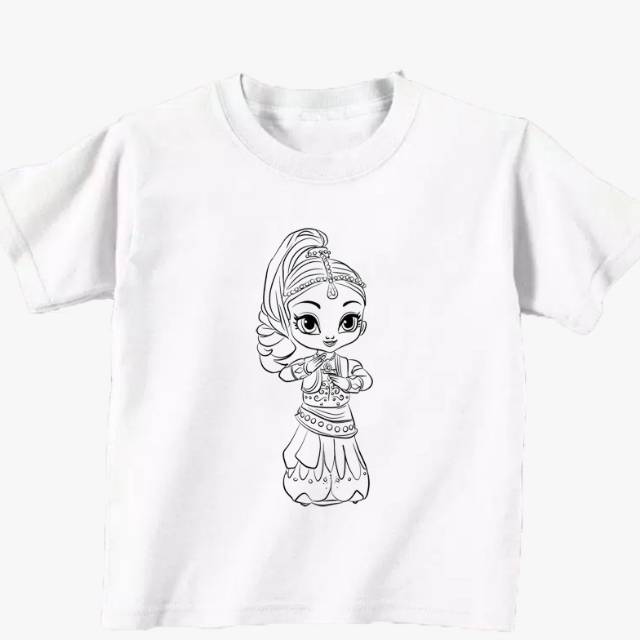 Souvenir anak kaos mewarnai - PO