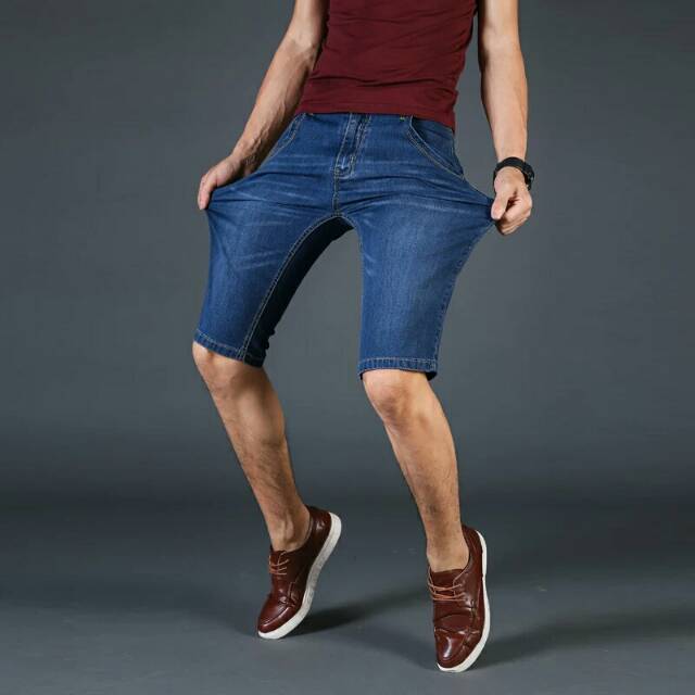 Celana Prndek Jeans Pria / Celana Jeans Pria / Celana Pria Pendek Jeans / Celana Jeans Pria