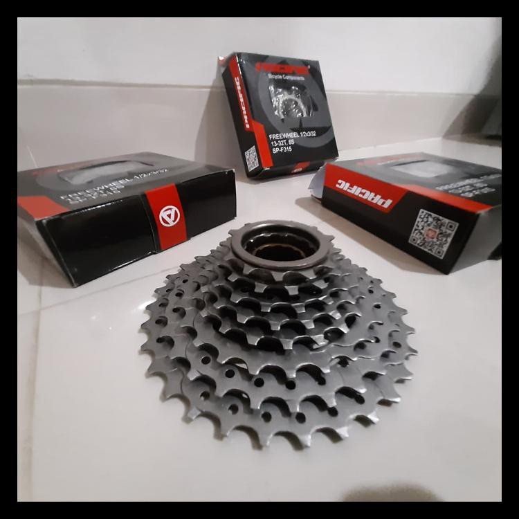 ORIGINAL Free Wheel Sprocket Sproket Gir Belakang Sepeda 8 Speed PACIFIC ULIR