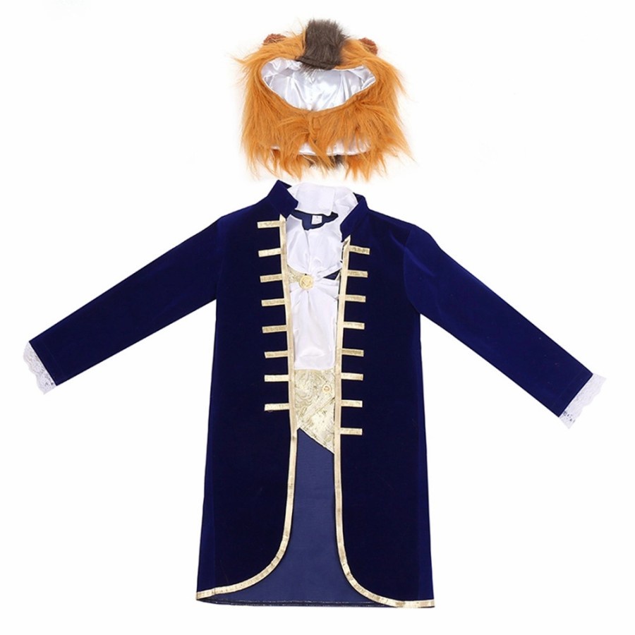 Kostum Beauty And The Beast Costume Beast Singa Prince Cosplay Anak