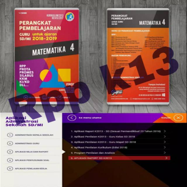 PEMBELAJARAN CD Rpp K13 MTK kelas 4 SD/MI