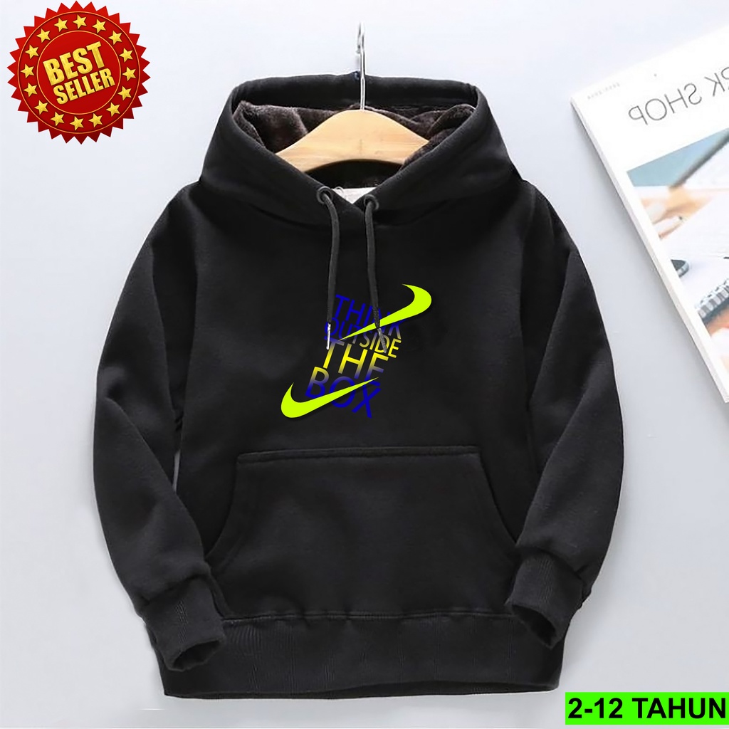 Hoodie anak laki-laki perempuan 2-12 thn lucu/ sweeter anak kekinian Terlaris