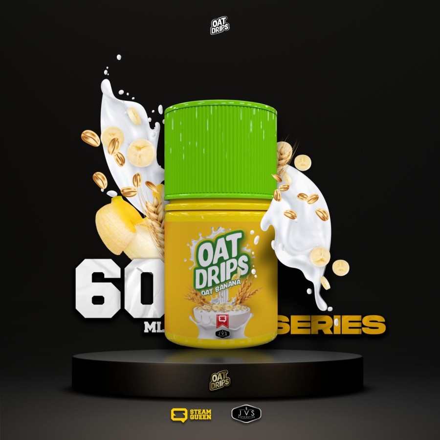 OAT DRIPS V3 BANANA MILK OAT 60ML ORIGINAL OAT DRIPS LIQUID