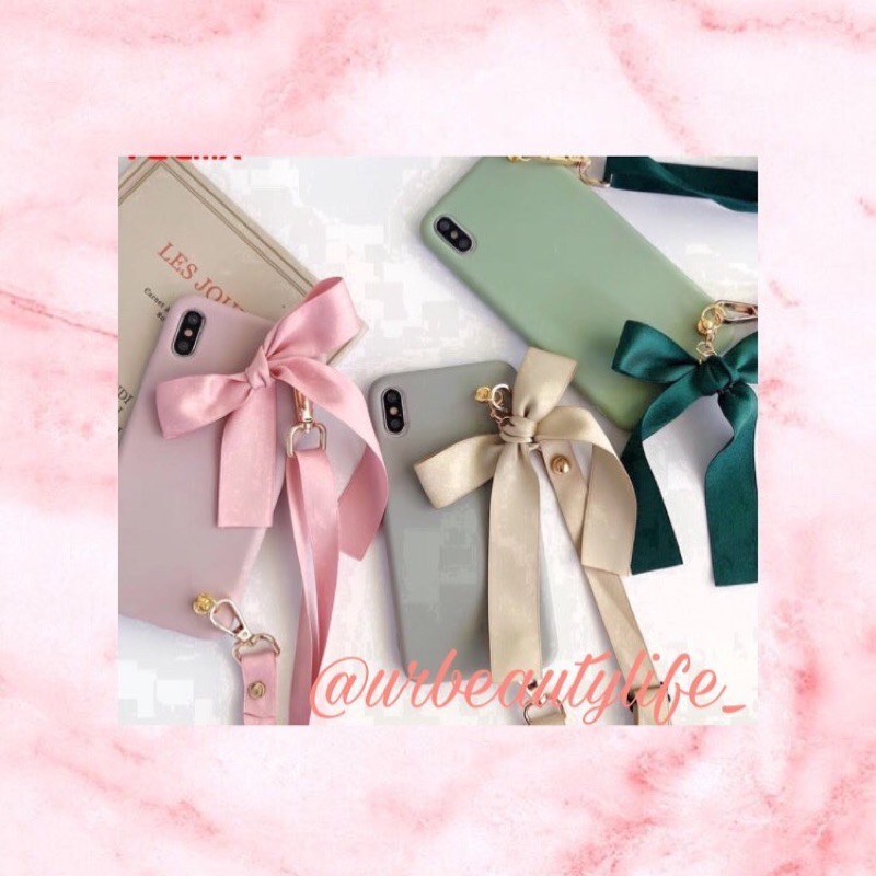 

pastel case ribbon