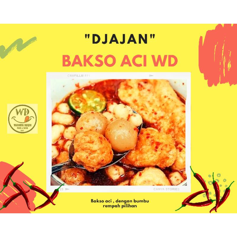 

Bakso aci instan original waroenk djajan 200gr murah meriah