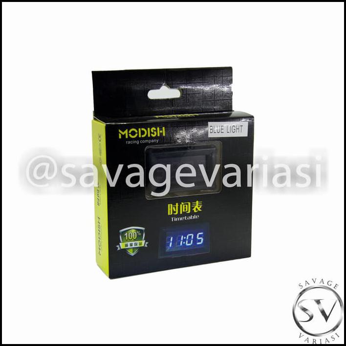 Jam Digital Modish Led Motor Dan Mobil