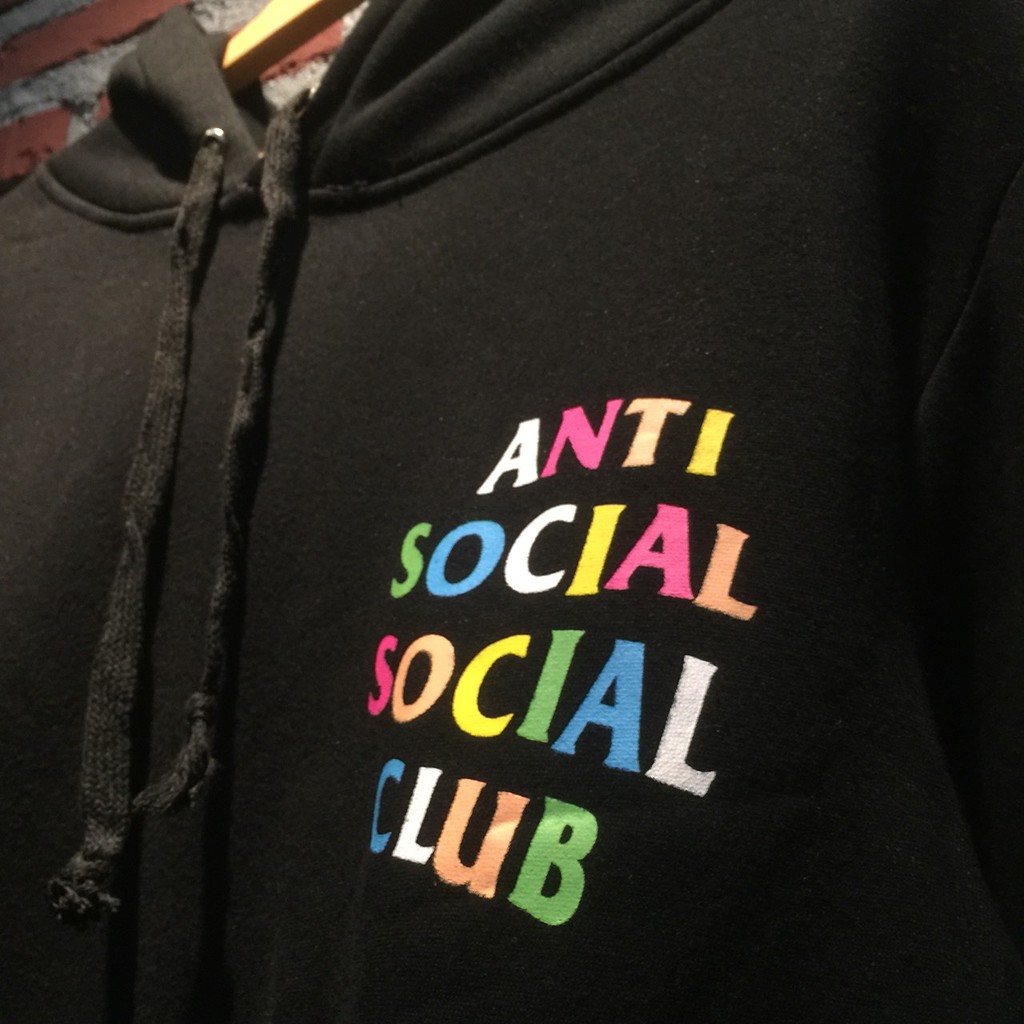 assc multicolor hoodie