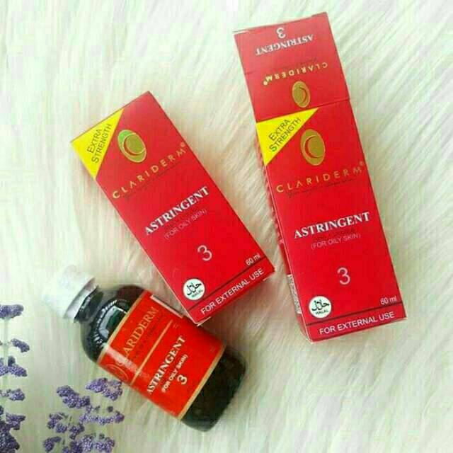 TONER WAJAH CLARIDERM ORIGINAL/ALKOHOL CLARIDERM ASTRINGENT ASLI