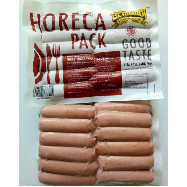 

Sosis sapi horeca bernardi 500gr 23s