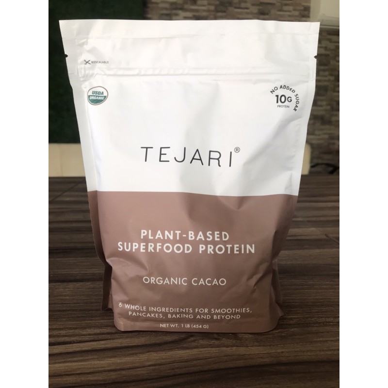 

TEJARI PLANT BASED SUPERFOOD PROTEIN ORGANIC CACAO