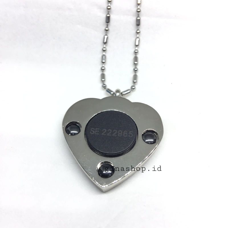 Kalung Kesehatan Terapi Asli - Quantum pendant asli - kalung kesehatan bio energi - kalung kesehatan liontin full love pink