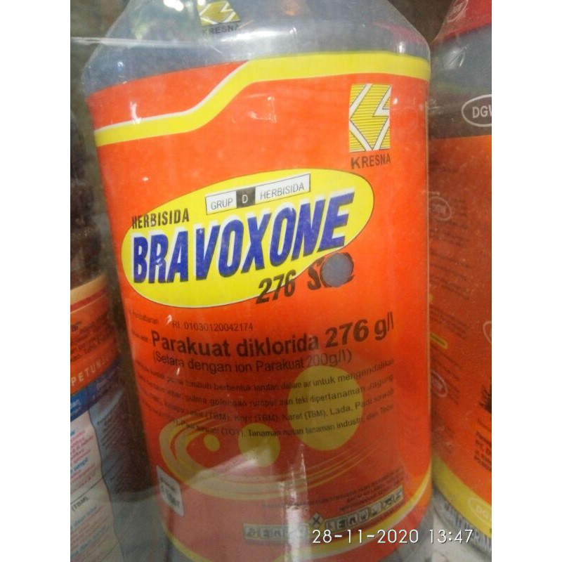 Herbisida Bravoxone 1L