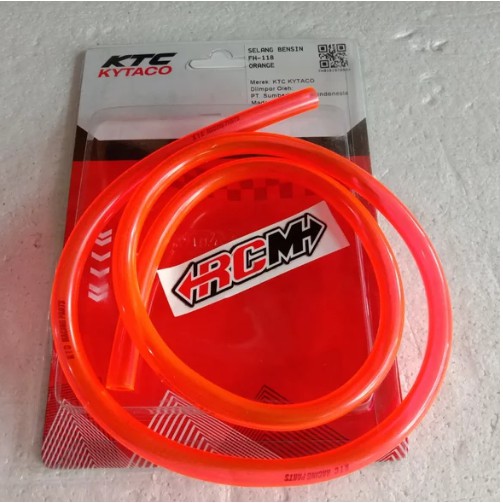 SELANG SLANG BENSIN UNIVERSAL MOTOR KTC KYTACO ORANGE BENING ORI ORIGINAL KTC ASLI 85CM 85 CM ASLI