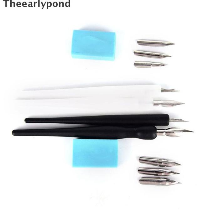 

(BISA COD) Theearly Manga Pen Dip Pen Set Manga Comic Pro Drawing Kit Anime Nib LIMITED EDITION Kode 1125