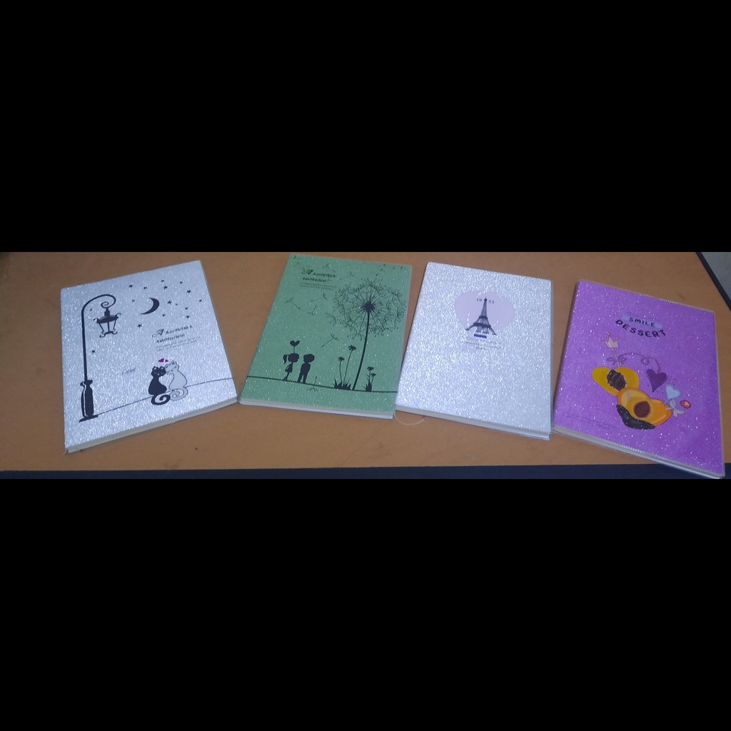 

Buku Tulis Notes Book Mika A5 Gliter Fancy