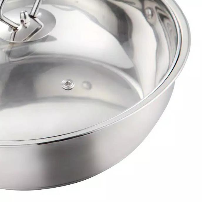 Micoe Panci Set Panci Masak Stainless Steel 3Pcs Dengan Tutup Kaca 3 P Sarah78801