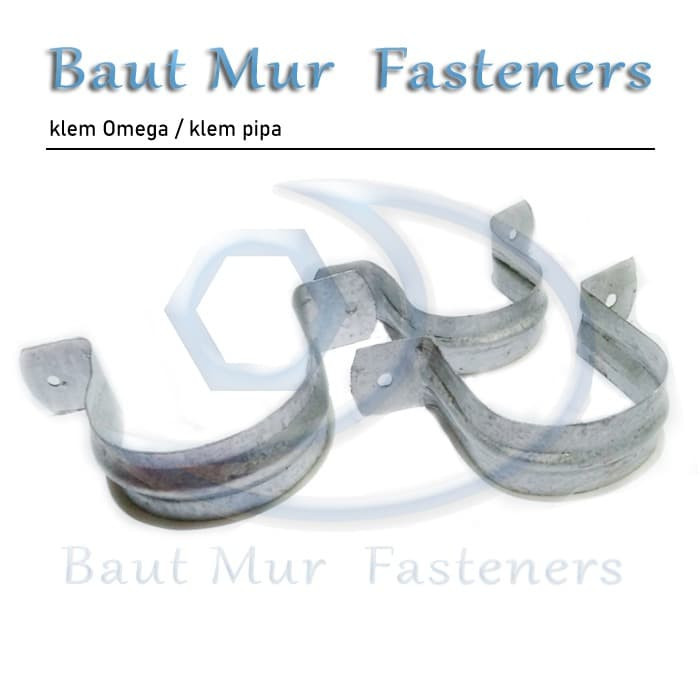 Klem Omega 6 inchi" - Klem Pipa 6 inchi".