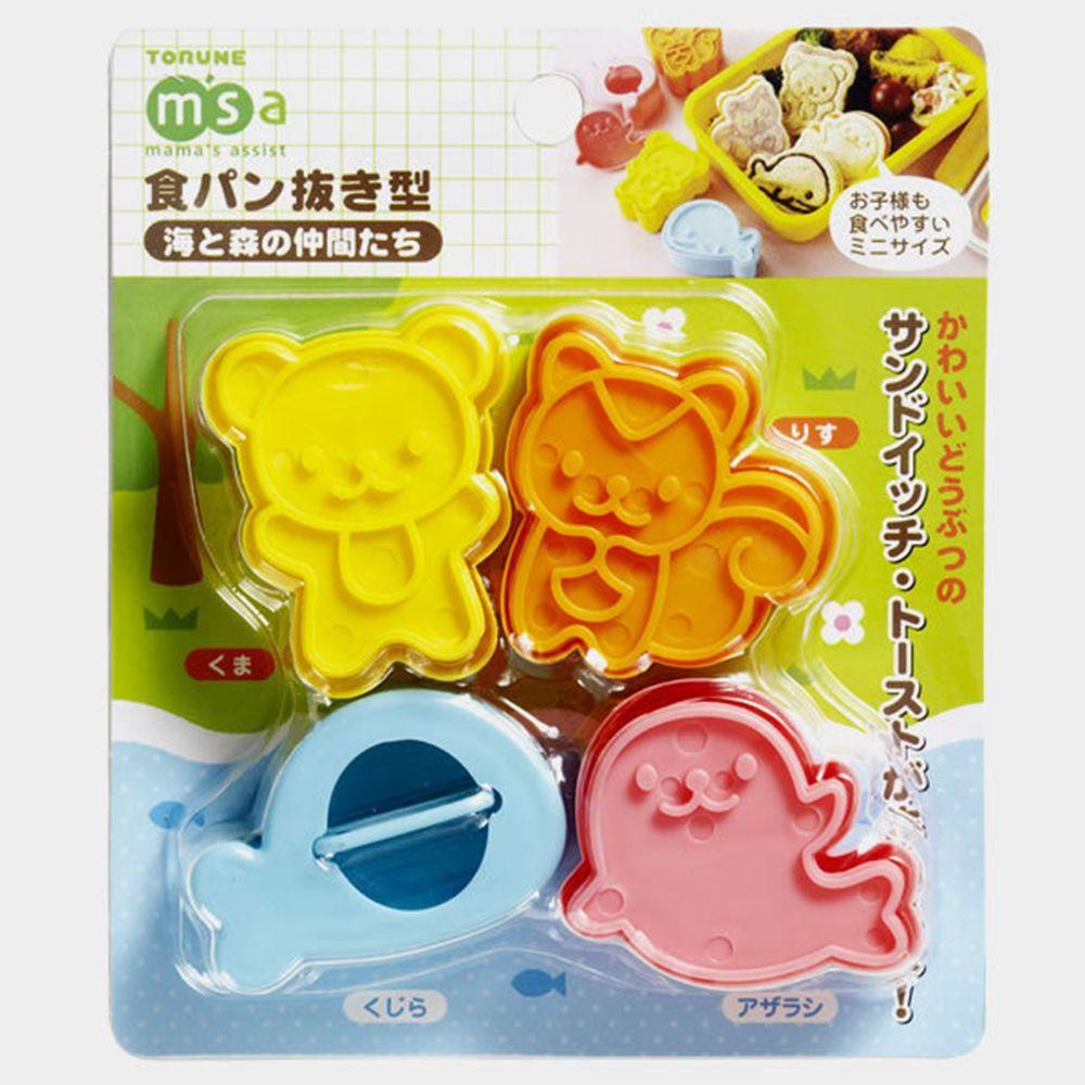 R-FLOWER Cetakan Sushi Motif Kartun Decor Kits DIY Untuk Bayianak-Anak Baking Mold