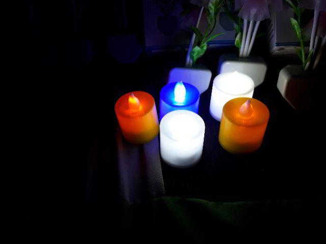 Lilin Elektrik Mini / Lilin Battery / Led Lamp 4 Colors Unik Sourvenir