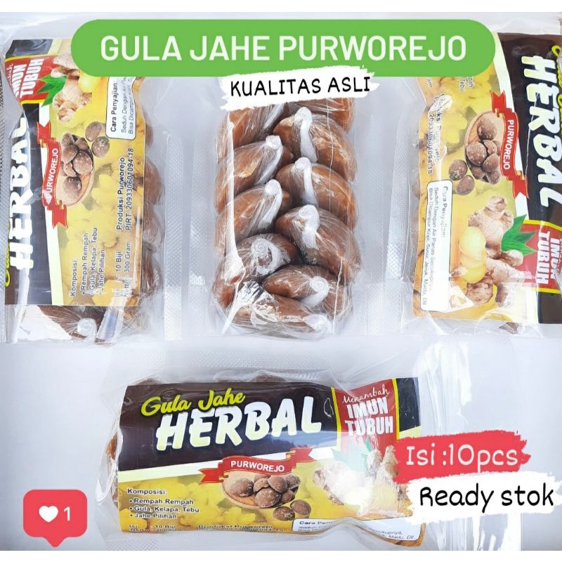 

Gula Jahe Purworejo Isi 10 -Murah