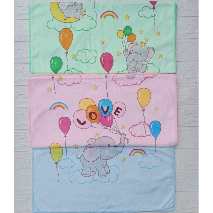 Handuk Baby / Mandi / Souvenir Microfiber Dixon 50 x 100 cm