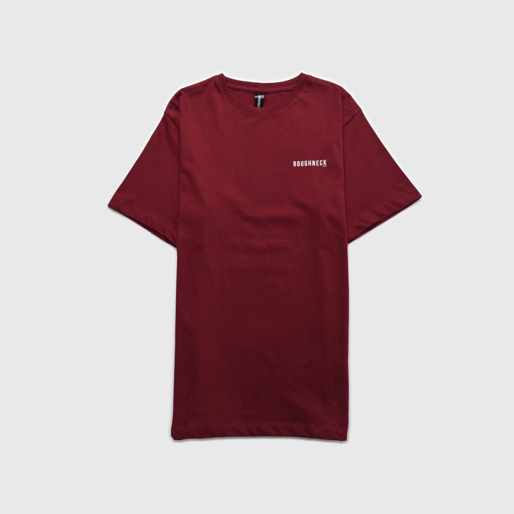 Best Seller - Roughneck T403 Maroon Scratch Tshirt / Kaos Roughneck 1991 / Baju Roughneck