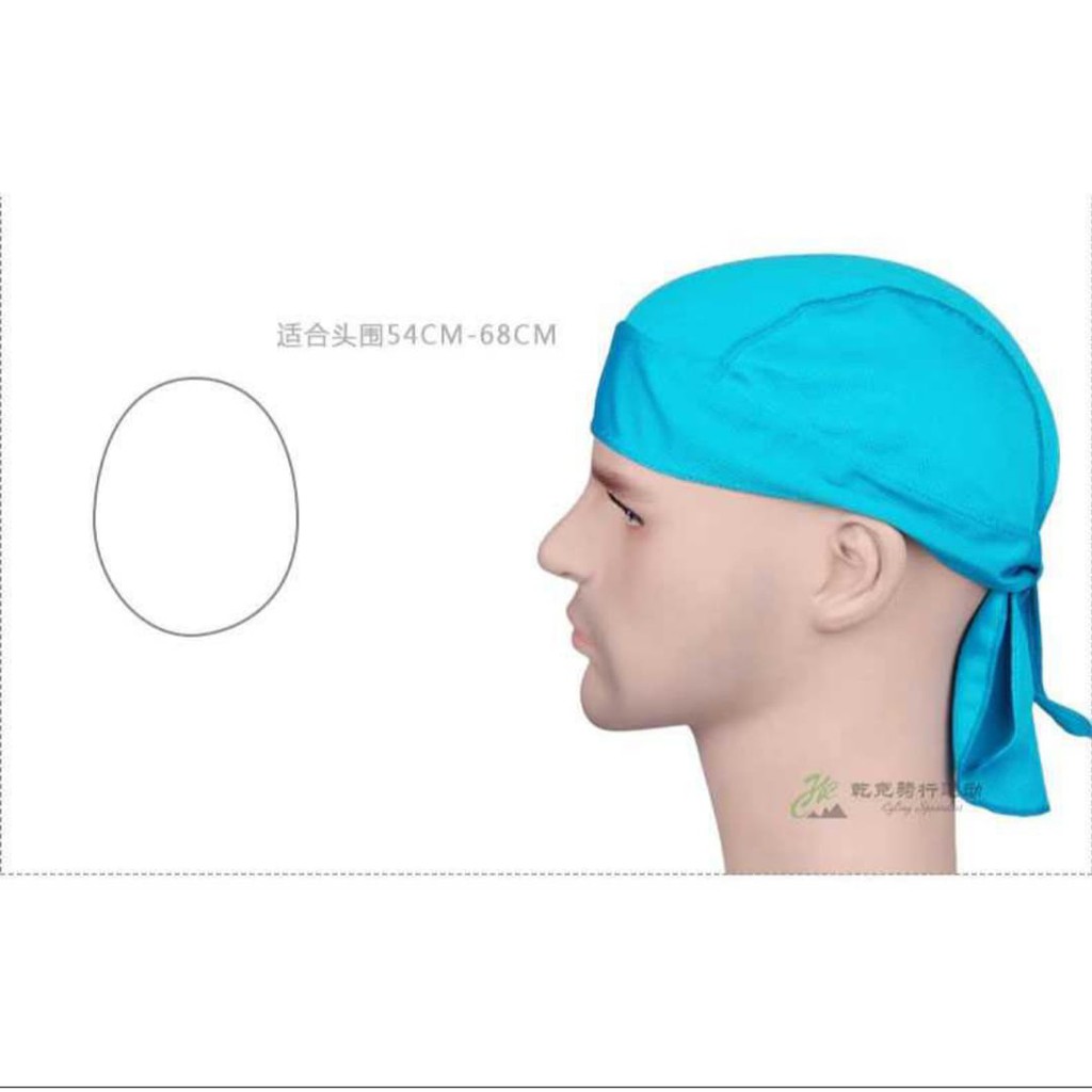 TERMURAH!!! Deemount Bandana Sepeda / Headband Cycling Sports Cap Quick Dry - HDW - 003