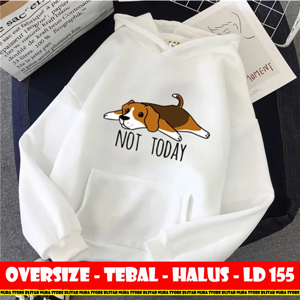 JAKET HITAM SWEATER HODY HUDIE COWOK CEWEK COUPLE OVERSIZE DOG L XXL 3XL 4XL 5XL BAHAN TEBAL PREMIUM