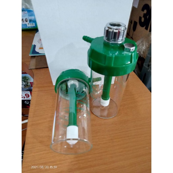 tabung regulator oksigen filter humidifier