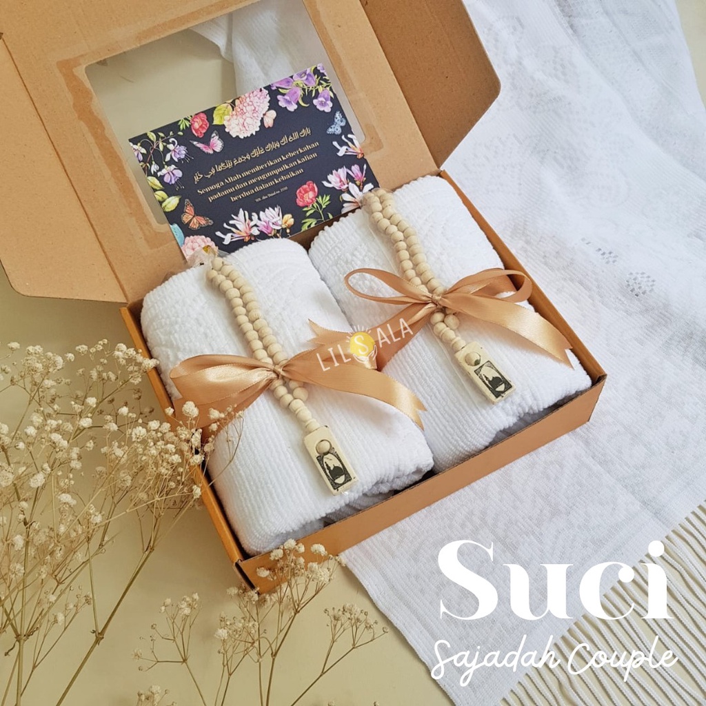 [BCRTG2]  SAJADAH TURKI COUPLE  FREE TASBIH PACKING BOX HADIAH WEDDING GURU HAMPER PERNIKAHAN WEDDING GIFT KADO PERNIKAHAN HADIAH PERNIKAHAN HAMPERS GIFT WEDDING GIFT KADO GURU Hampers Lebaran/ Hampers Ramadhan PAKET KADO PENGANTIN