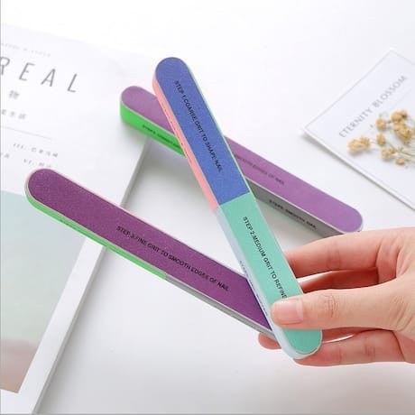 ALAT KIKIR KUKU MENGKILAP 7 WAYS AMPLAS KUKU MANICURE NAIL BUFFER BISA COD