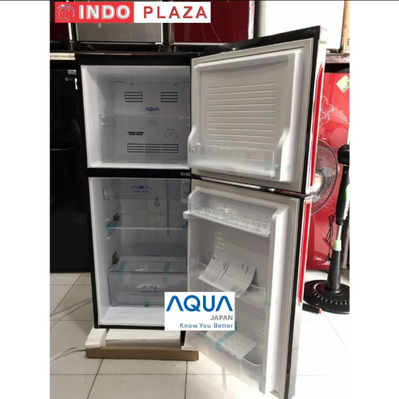 KULKAS 2 PINTU LOW WATT 187 Liter AQUA AQR-D251