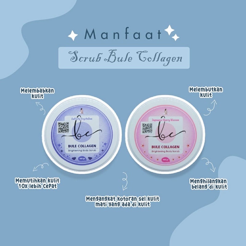 [READY] BULLE COLLAGEN BODY SCRUB BRIGHTENING BODY