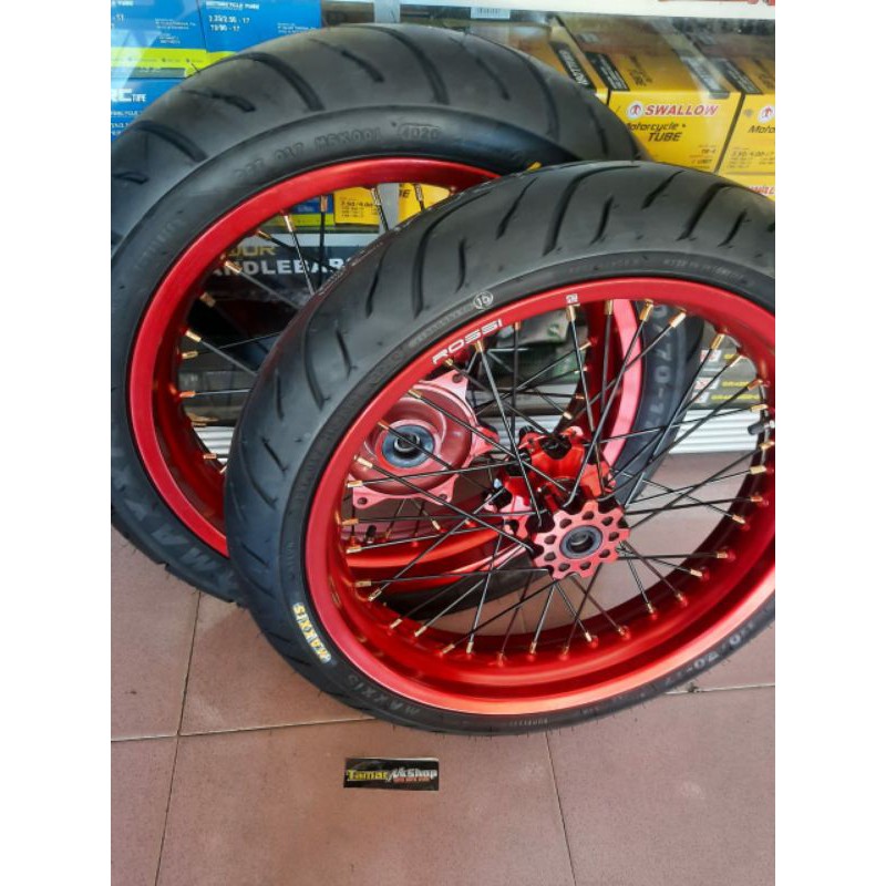 ban supermoto honda crf 150 L roda sumo ban maxxis extramax pnp crf 150