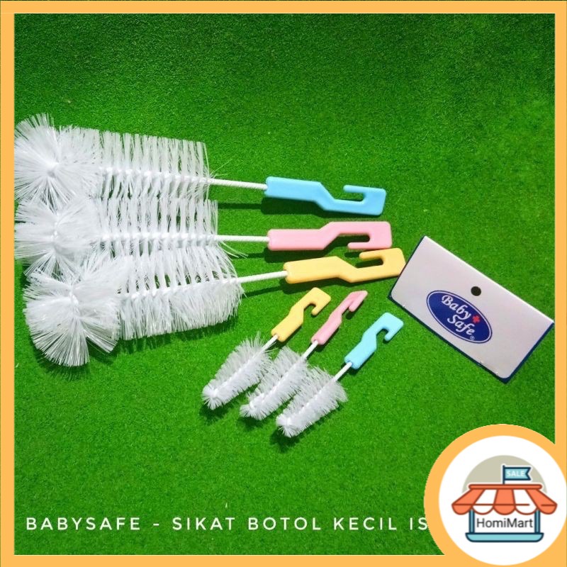 homimart I BABY SAFE Bottle Brush BD037 / Sikat Cuci Botol BD037