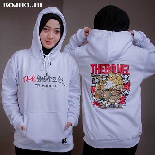 Jaket Sweater Hoodie Distro Pria/Wanita Sweeter Hudy NY pria/wanita Sweter Hudie Putih Cowok Suiter 