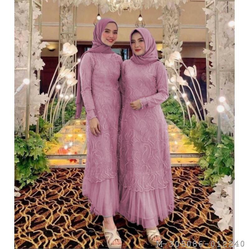 DRESS MUSLIM WANITA GAMIS ALDINE VCAN-208