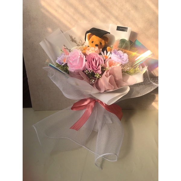ARTIFICIAL BOUQUQET | GRADUATION BUKET BONEKA WISUDA | Artificial Bouquet | Buket bunga palsu | BUKE