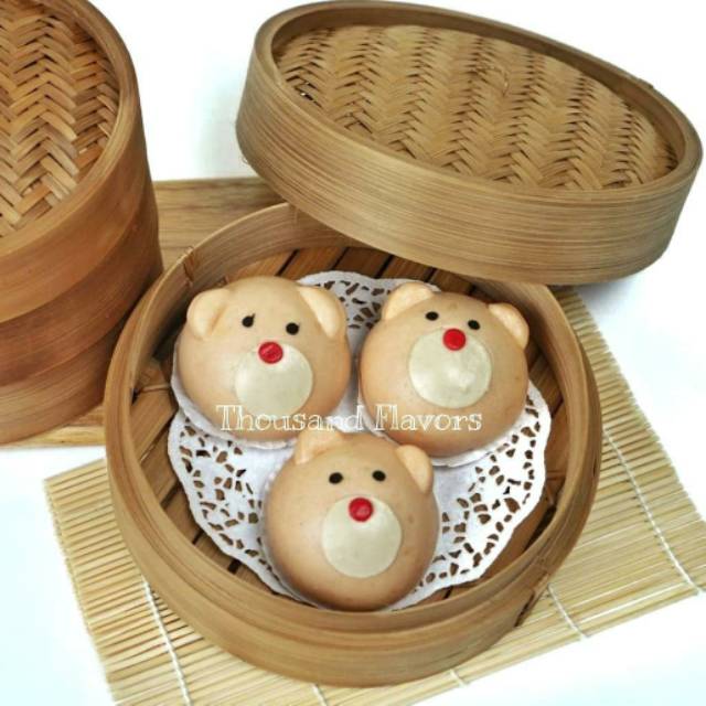 

Bakpao bear 10pcs FROZEN DIMSUM